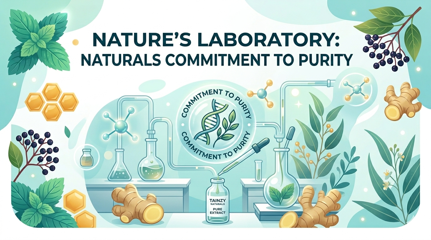 Nature’s Laboratory: The Tainzy Naturals Commitment to Purity